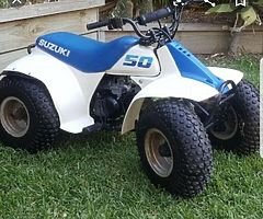 Looking genuine suzuki lt 50 plastics