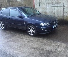 Breaking 1.6 sr corolla