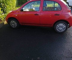 Nissan micra 1.0 petrol