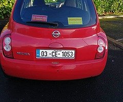 Nissan micra 1.0 petrol