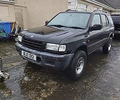2001 Vauxhall Frontera