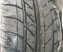 Aluline deep dish alloys 4x100 €300 ONO 205/50/15