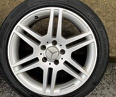 17” Mercedes AMG alloys Good Tyres