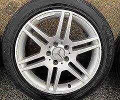 17” Mercedes AMG alloys Good Tyres - Image 3/7