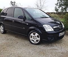 08 opel meriva 1.4 low miles+ new nct
