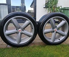 R18 Genuine S line alloy wheels 5x112