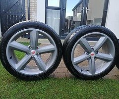 R18 Genuine S line alloy wheels 5x112
