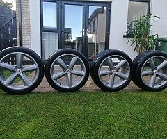 R18 Genuine S line alloy wheels 5x112 - Image 5/5
