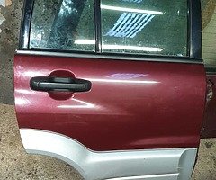 Suzuki Grand Vitara REAR DOORS & LIGHTS