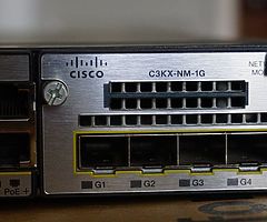 CISCO TNY-WS3750X-48-Port Gigabit POE Network Switch