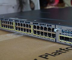 CISCO TNY-WS3750X-48-Port Gigabit POE Network Switch - Image 4/4