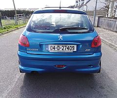 2004 Peugeot 206 1.1 petrol