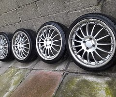 Selection of 4x100 4 stud alloys