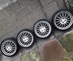 Selection of 4x100 4 stud alloys - Image 3/10