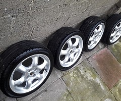 Selection of 4x100 4 stud alloys - Image 7/10