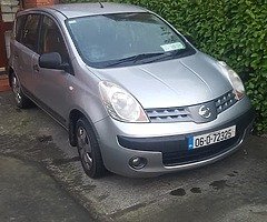 Nissan Note 2006 nct'd