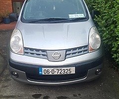 Nissan Note 2006 nct'd