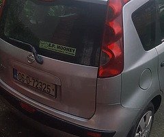 Nissan Note 2006 nct'd