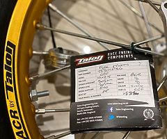 2019 BRAND NEW TALON WHEELS HONDA CRF 250R WITH BRAND NEW TYRES