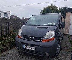Trafic 9 seater for sale or swap