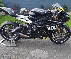 Triumph 675r 2013 ex T3 race bike - Image 10/10