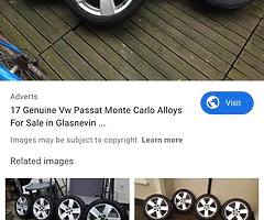 Wanted set vw alloys