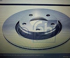 Front Brake pads and disc Audi A4 B7 2.0 tdi 2005 - Image 2/2