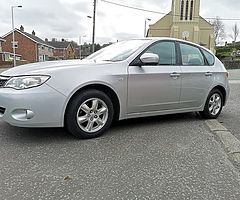 Subaru imperza AWD 2008 1.5i full years mot