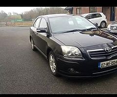 2007 toyota avensis 2.0 d4d