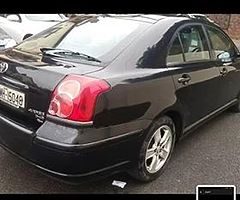 2007 toyota avensis 2.0 d4d