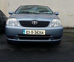 Toyota Corolla 2003