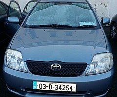 Toyota Corolla 2003