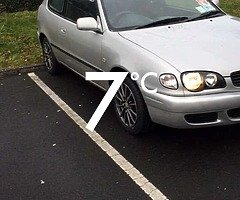 Front lip , shock and 40mm springs wanted