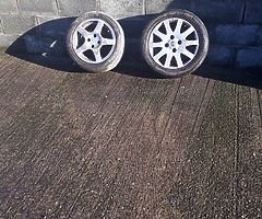 Alloy rims good tires