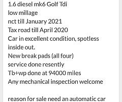 golf 2011 tdi - Image 6/7