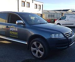 VW TOUAREG 2007 2.5 CREW CAB VAN