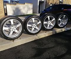 5X120 R17 alloy wheels bmw 3 serie bmw 5 serie