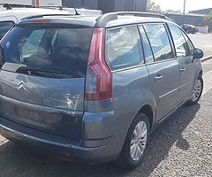 2008 CITROEN C4 GRAND PICASSO 1.6 HDI AUTOMATIC FOR BREAKING