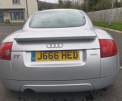 AUDI TT 180 BHP QUATTRO. FULL LEATHER HEATED SEATS. 18"RS ALLOYS