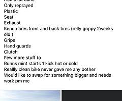 **swap for a quad something bigger than 125 pm me - Image 8/8