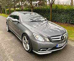 2009 Mercedes E350CDi AMG Coupe