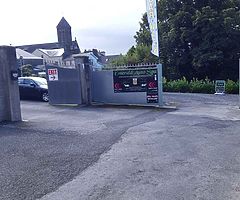 Car wash / valet business to let large yard