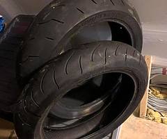 Front and back bike tyres bt016