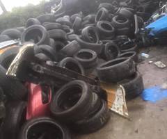 Anyone lift scrap tyres ? Need gone