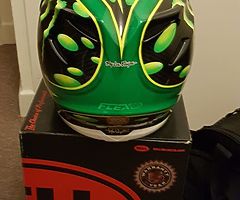 Bell Moto9 Flex McGrath large + Answer Elite Gear 34/large