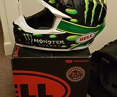 Bell Moto9 Flex McGrath large + Answer Elite Gear 34/large - Image 4/5