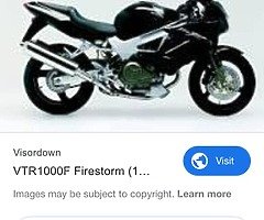 VTR 1000 for breaking