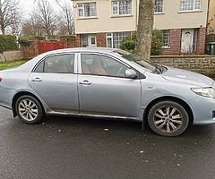 Toyota Corolla Luna 2008 Petrol 1.4 very low mileage 89.000 miles New Kit clutch on it