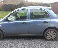 Nissan micra 1 liter petrol