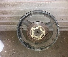 Suzuki hayabuisa rear wheel